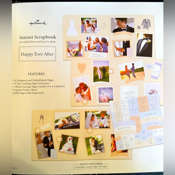 Hallmark Wedding Scrapbook NEW - Picture 1 of 3
